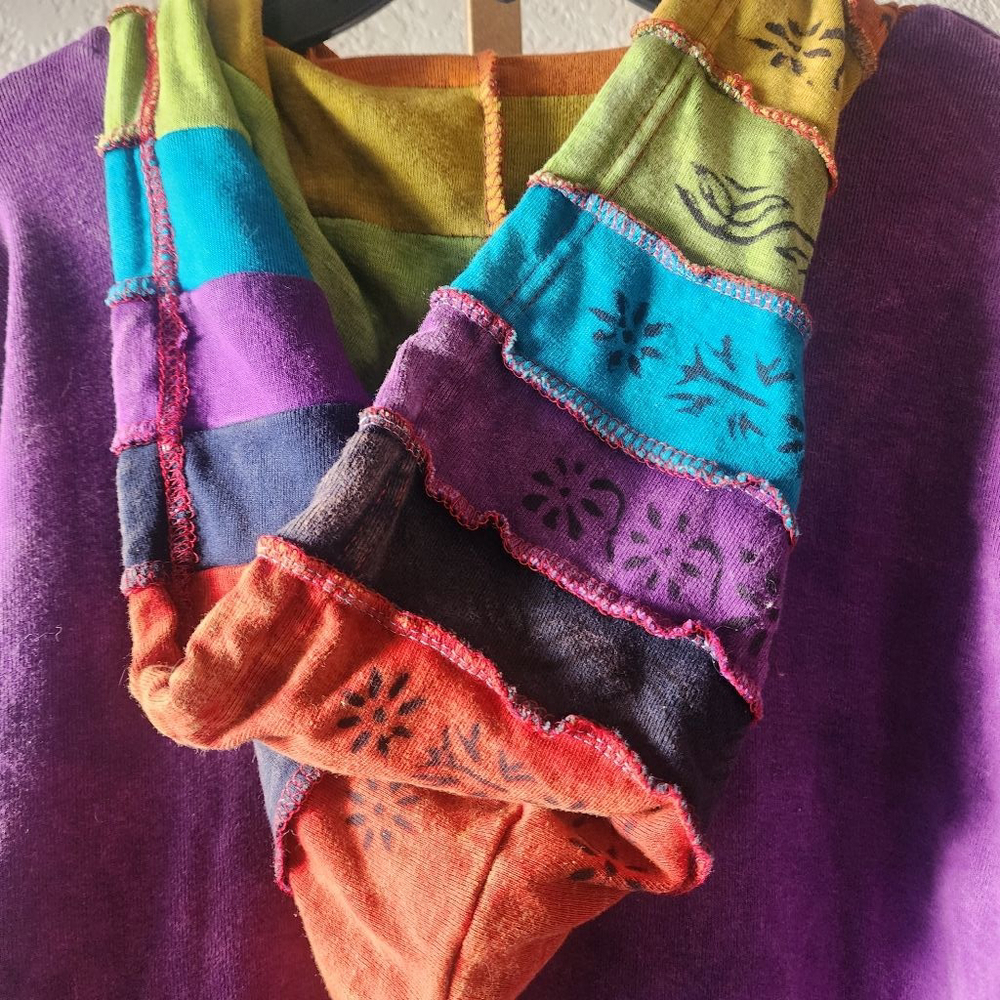 Hippie Bohemian Zip up Sweatshirt - Picture 5 of 7